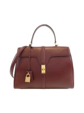 Celine 16 Bag Handbag Gold